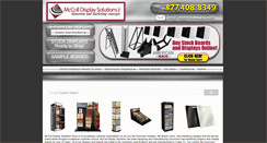 Desktop Screenshot of mccolldisplay.com